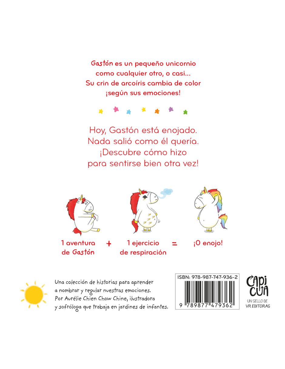 Libro Las emociones de gastón estoy enojado de Aurélie Chien Chow Chine 2