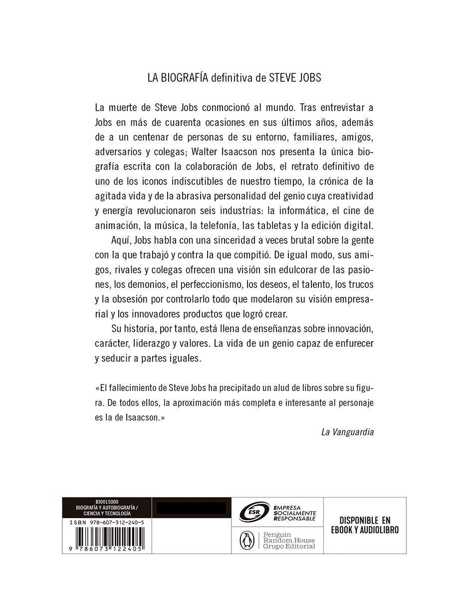 Libro Steve Jobs: La biografía de Isaacson Walter 2