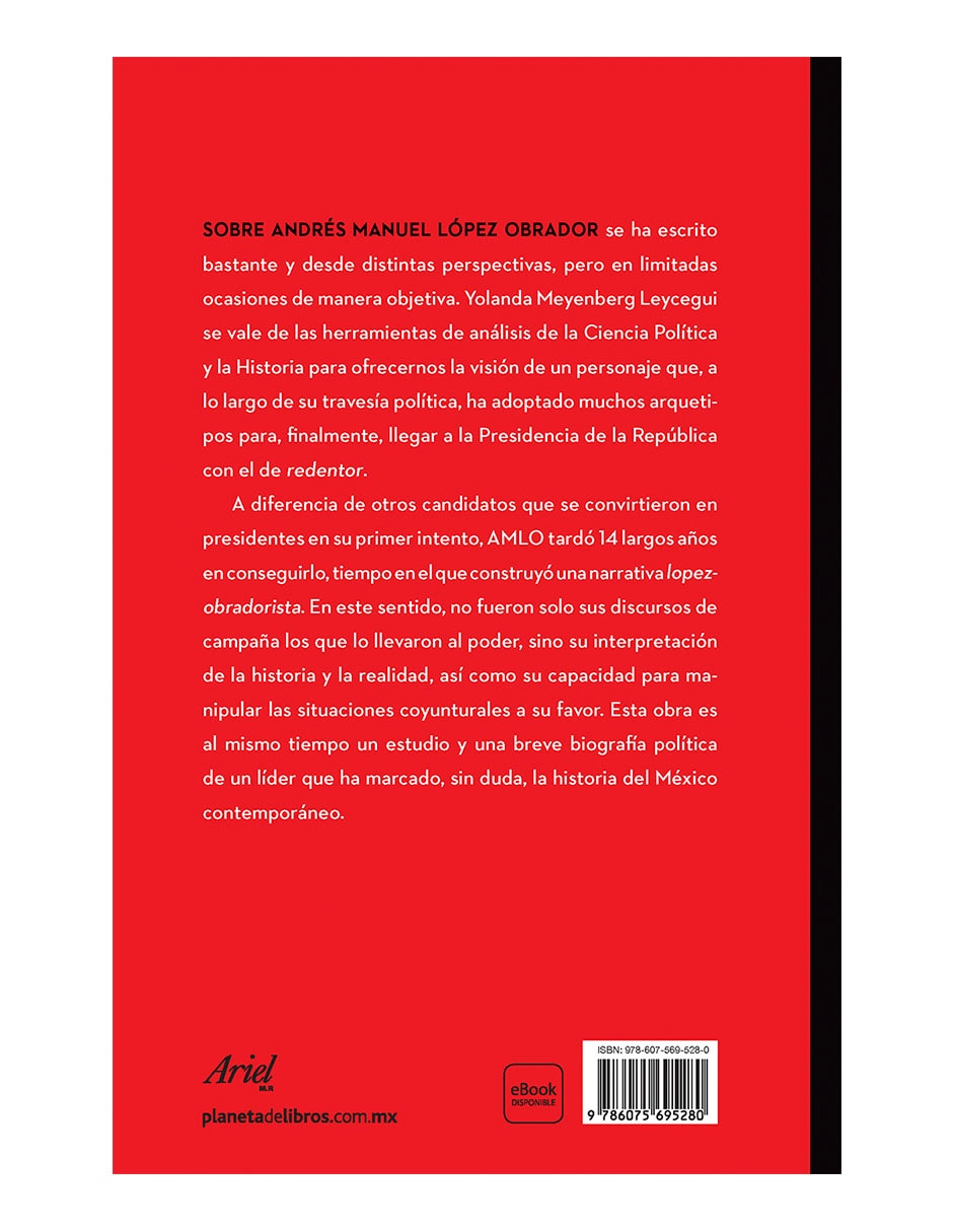Libro La travesía del redentor de Yolanda Meyenberg Leycegui 2