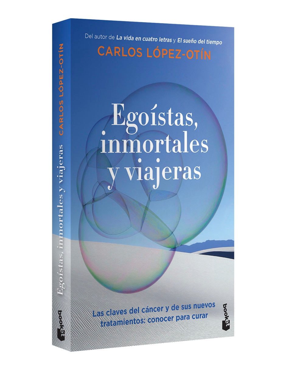 Libro Egoístas, inmortales y viajeras de Carlos López Otín 3