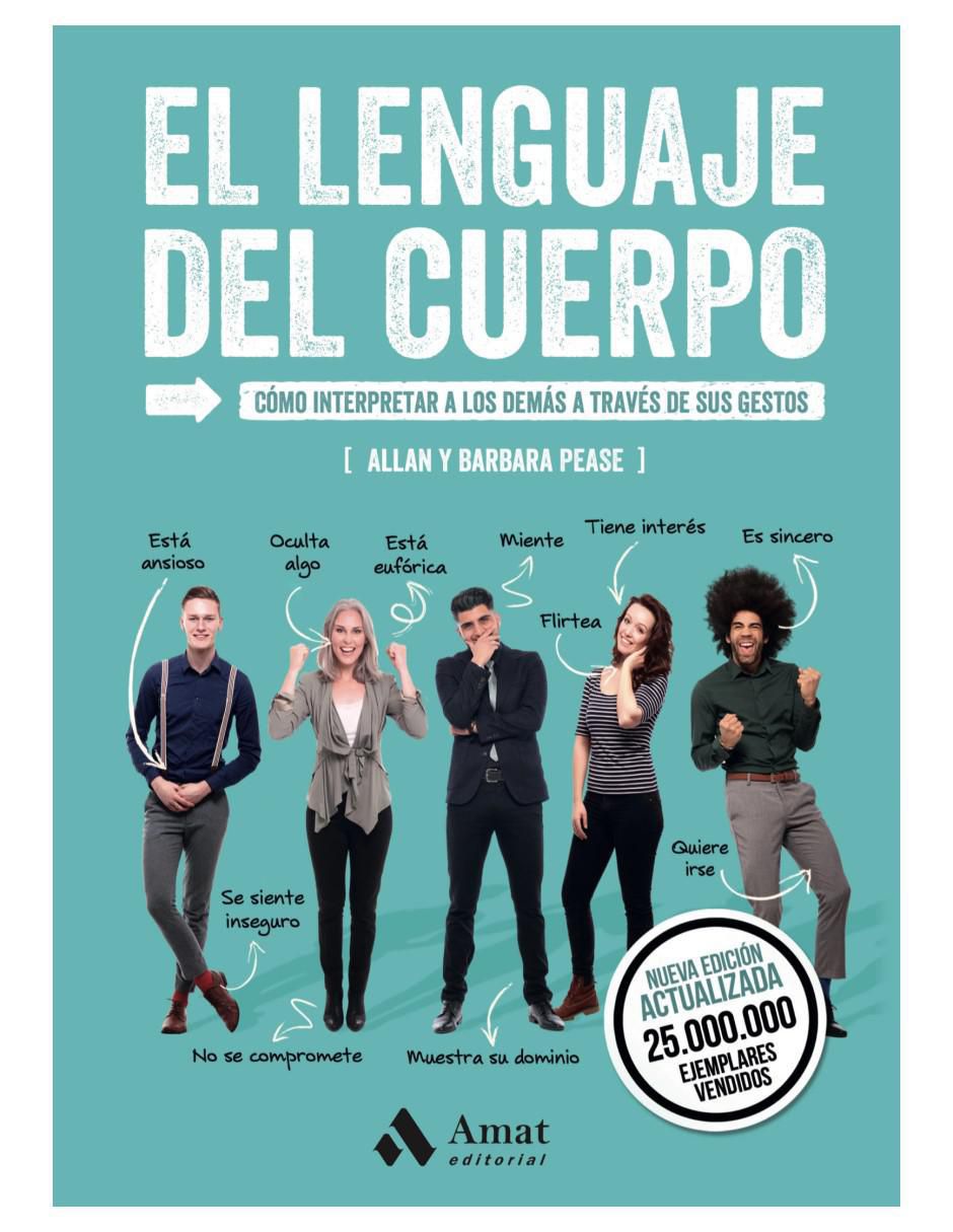 Libro El lenguaje del cuerpo de Allan Pease/ Barbara Pease