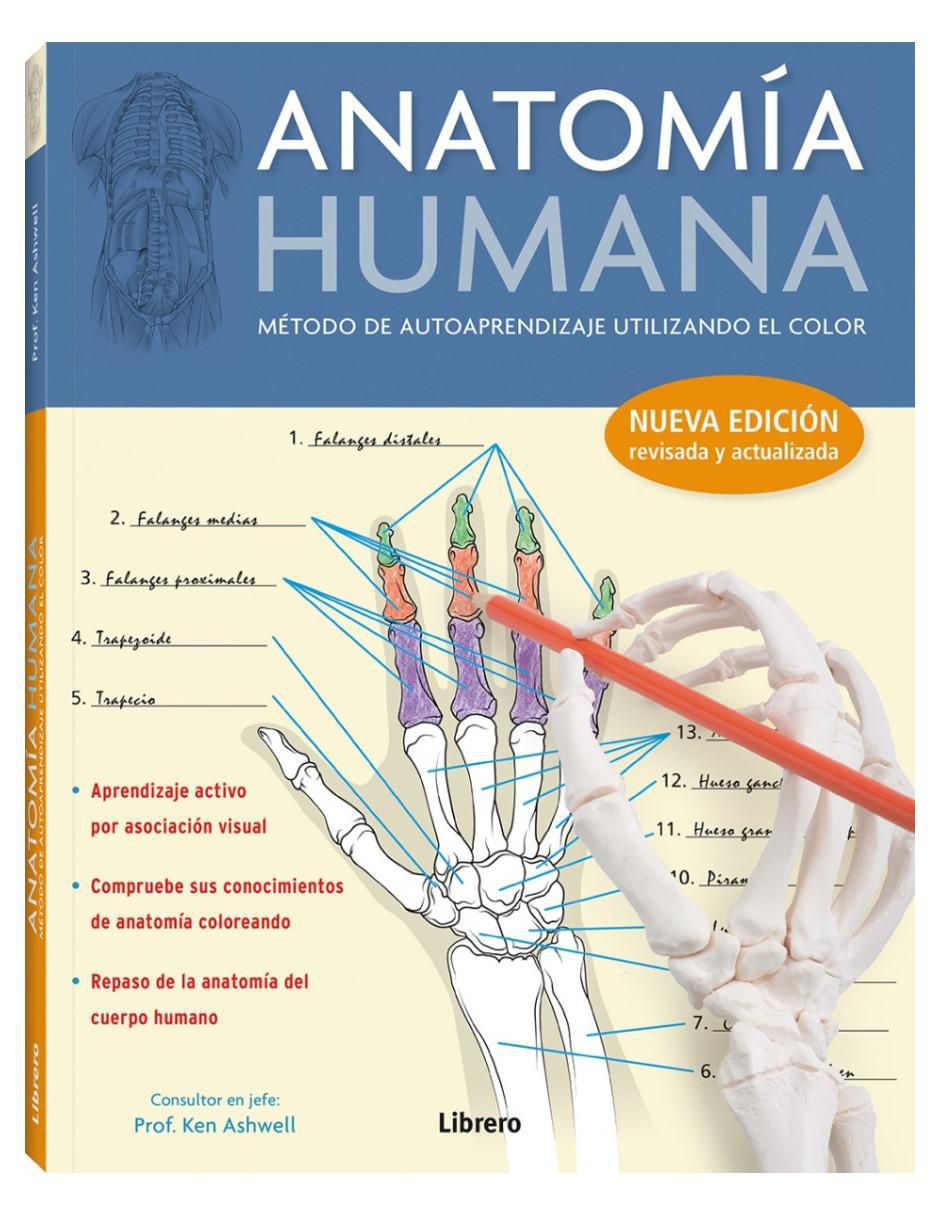 Libro Anatomía humana: Método de autoaprendizaje utilizando color de Kurt H. Albertine 2