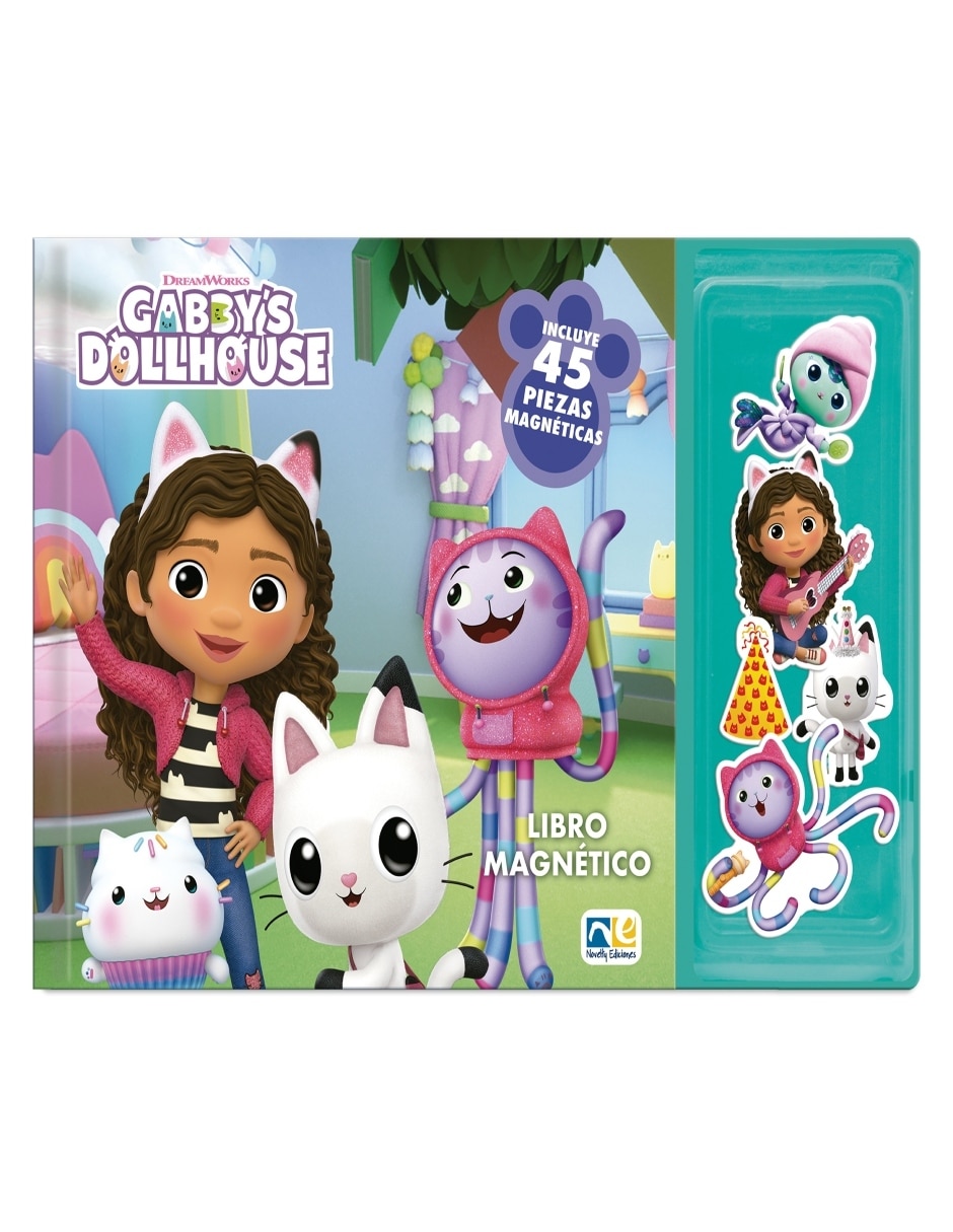 Libro magnético Gabby´s Doll House de Dreamworks