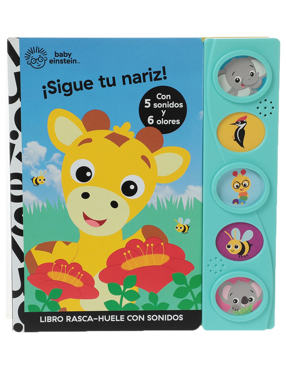 Libro Baby Einstein Sigue tu Nariz de Varios 1