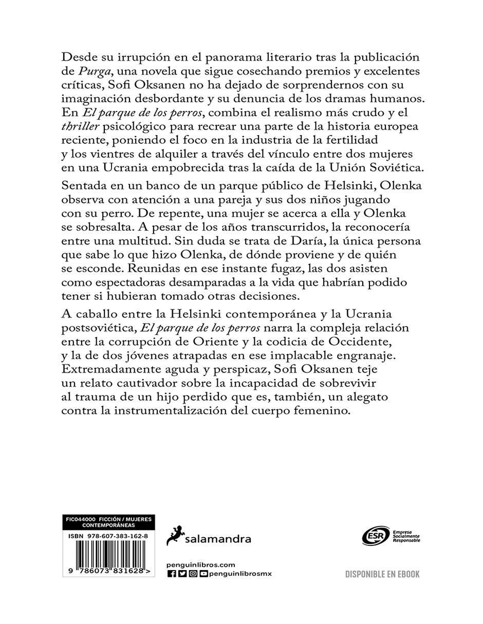 Libro El parque de los perros de Sofi Oksanen 2