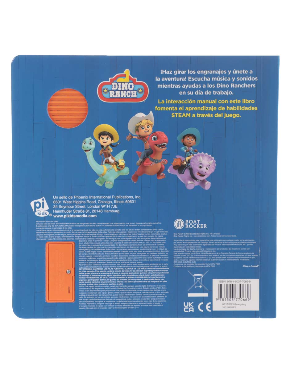 Libro ¡Dino Ranchers en acción! de Varios 2