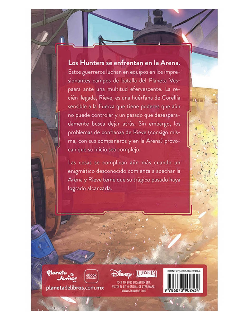 Libro Star Wars Hunters Batalla Por La Arena de Mark Oshiro 3