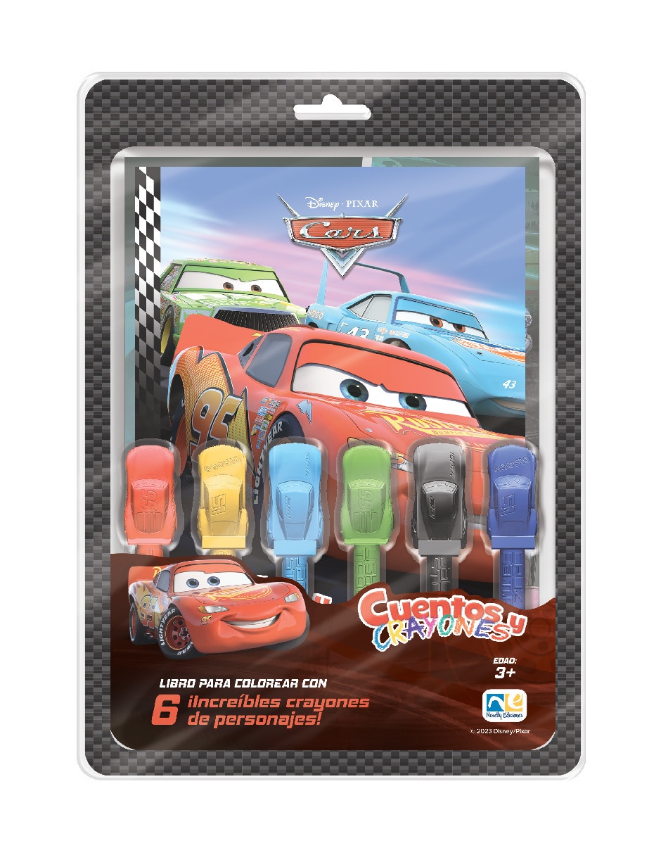 Libro Cuentos y Crayones Cars de Ediciones