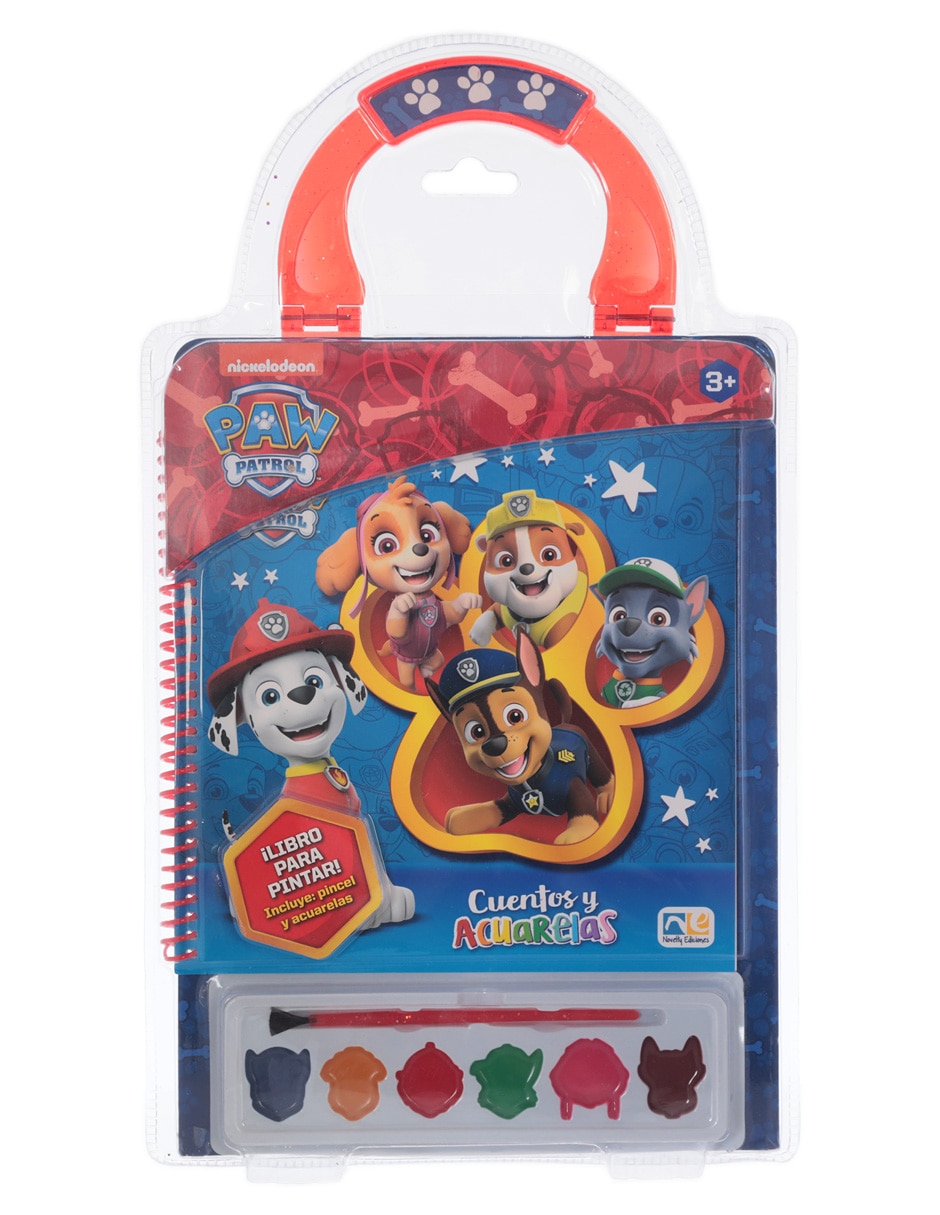 Libro Cuentos y Acuarelas Paw Patrol de 1
