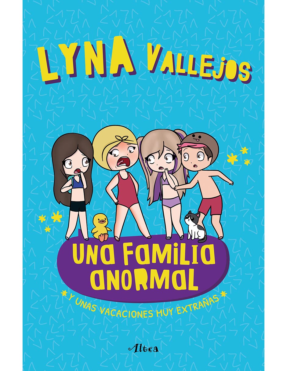 Libro Una Familia Anormal: Y Unas Vacaciones Muy Extrañas de Lyna Vallejos 1