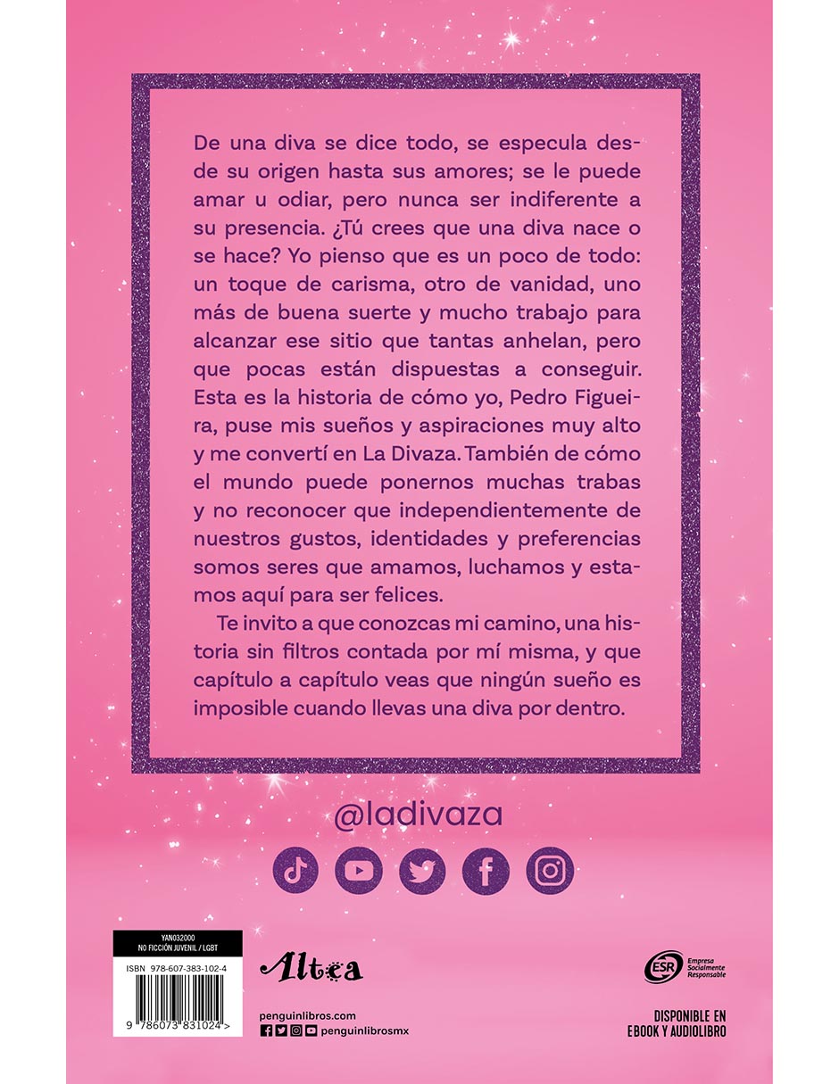 Libro Confesiones de una diva de La Divaza 2