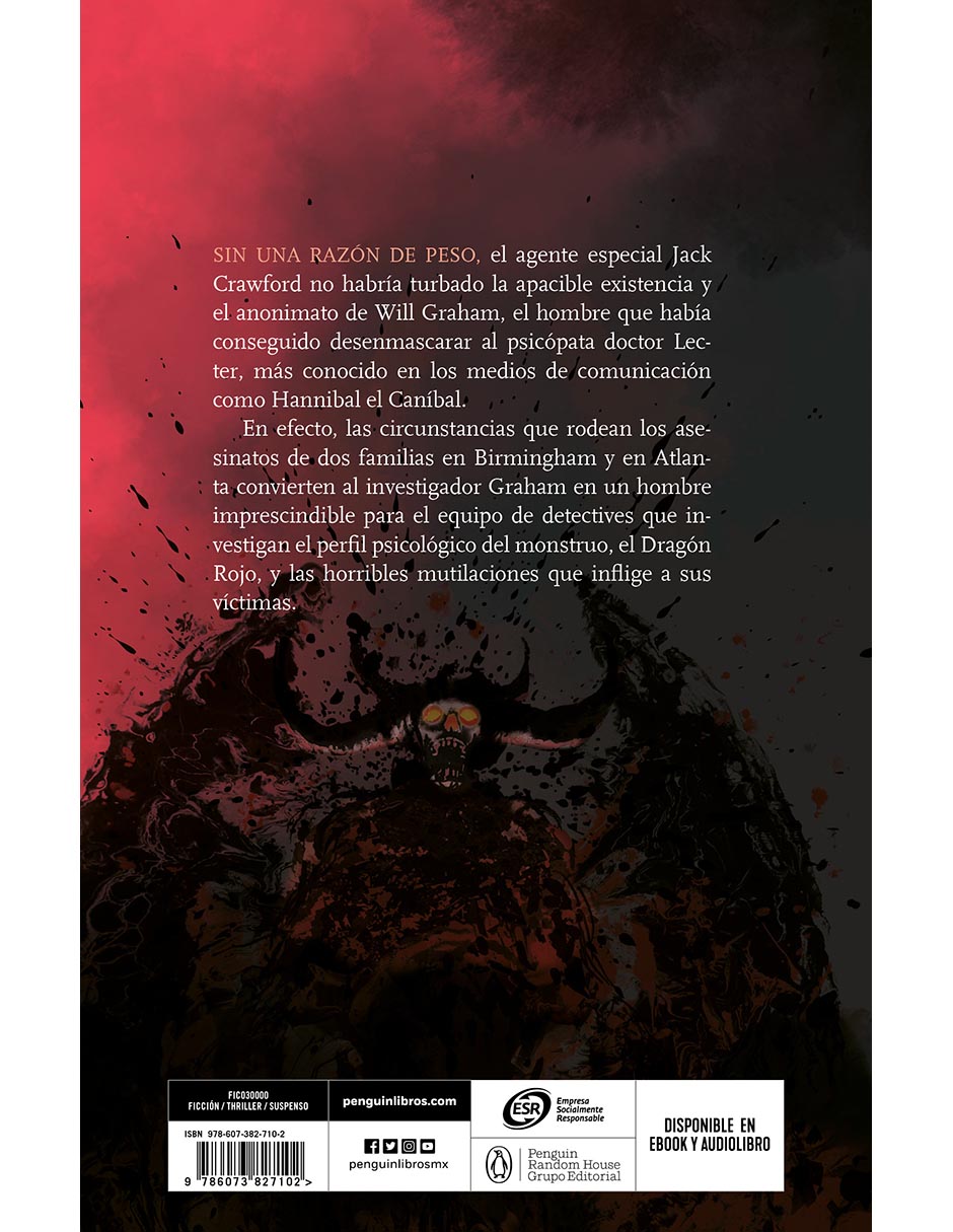 Libro El Dragón Rojo de THOMAS HARRIS 2