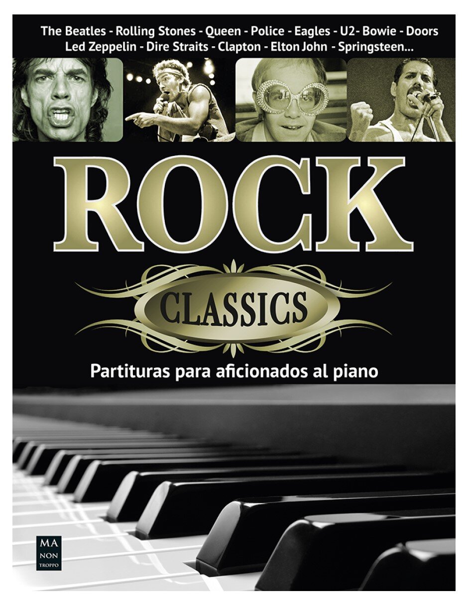 Libro Rock Classics. Partituras para aficionados al piano de Miguel Ángel Fernández Pérez Libro Rock Classics. Partituras para aficionados al piano de Miguel Ángel Fernández Pérez