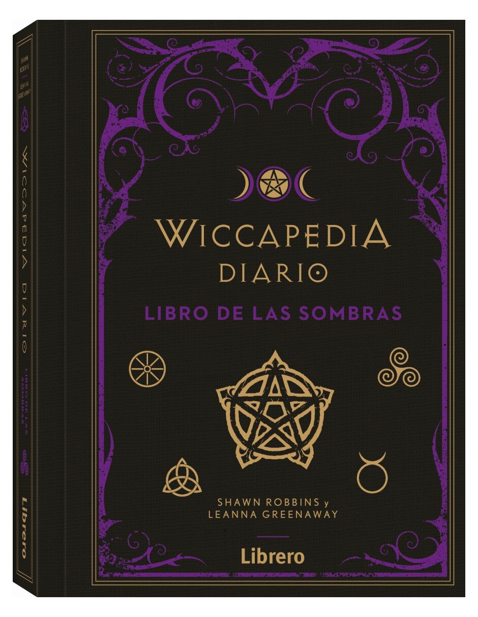 Libro Wiccapedia diario de Shawn Robbins/Leanna Greenaway
