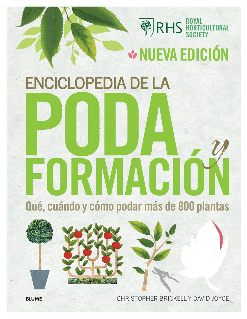 Libro Enciclopedia de la poda y formación de Cristopher Brickell/David joyce /Royal Horticultural Society