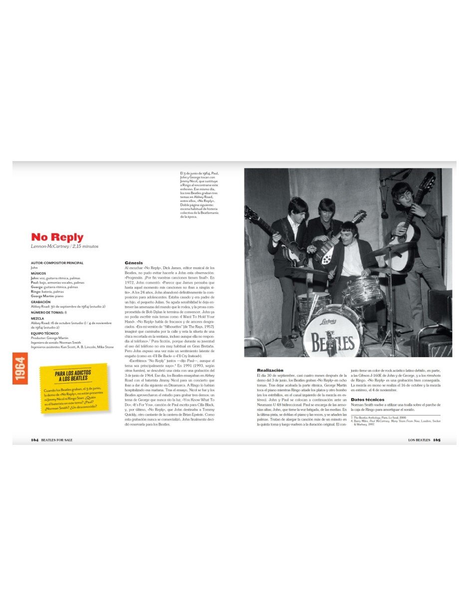 Libro Los Beatles: La historia de cada una de sus 211 canciones de Jean-Michel Guesdon/Philippe Margotin 4