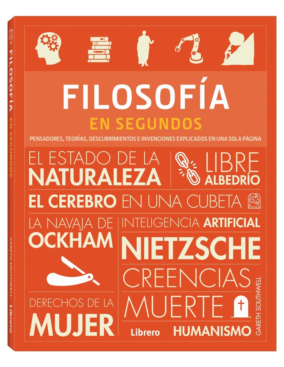 Libro Filosofía en Segundos de Gareth Southwell