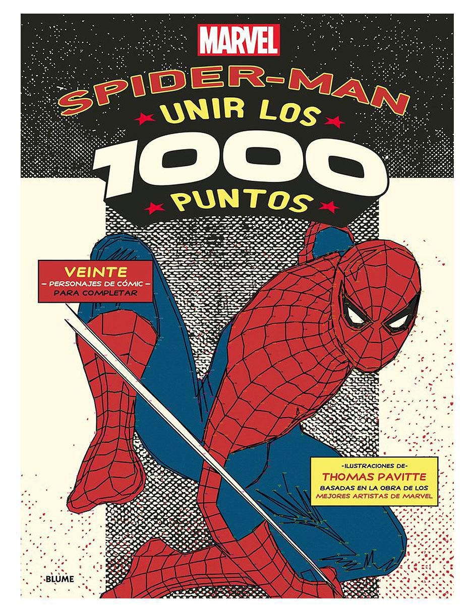 Libro Spider-Man unir los 1000 puntos de Tomas Pavitte Libro Spider-Man unir los 1000 puntos de Tomas Pavitte
