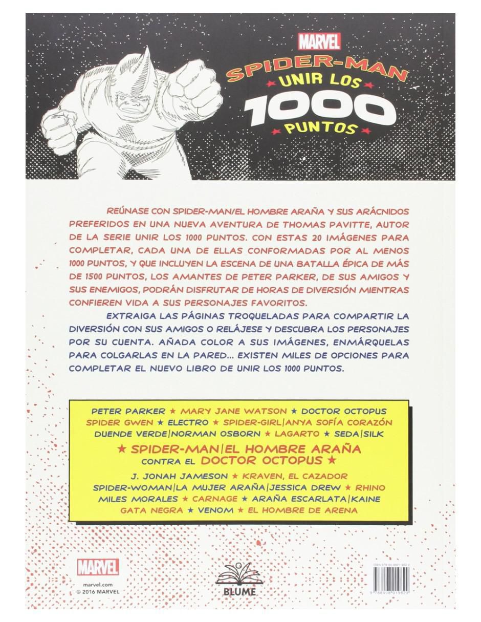 Libro Spider-Man unir los 1000 puntos de Tomas Pavitte 2