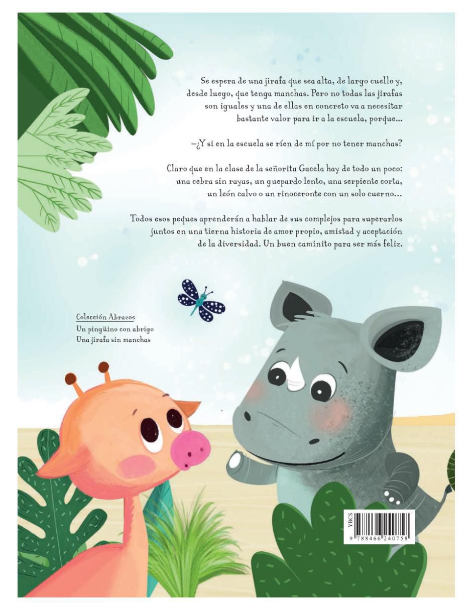 Libro Una jirafa sin manchas de Maria Mañeru 2