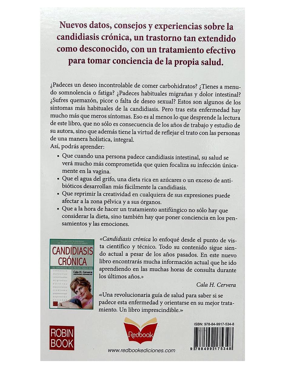 Libro Candidiasis, tu amiga del alma de Cala H. Cervera 2