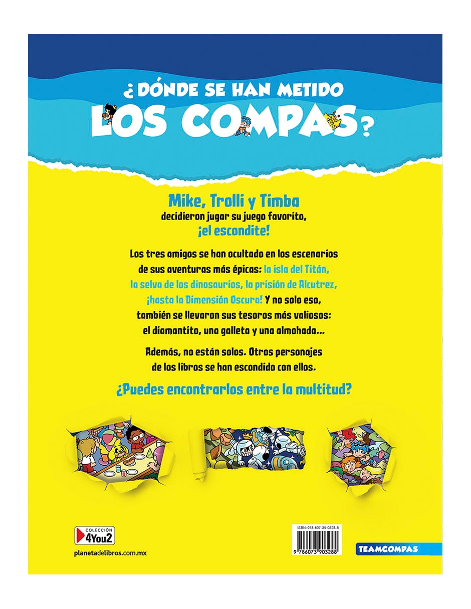 Libro El escondite de los compas de Mikecrack El Trollino y Timba Vk 2