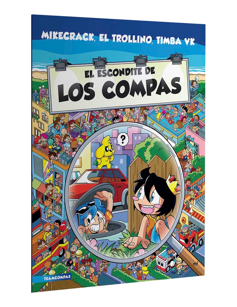 Libro El escondite de los compas de Mikecrack El Trollino y Timba Vk 3