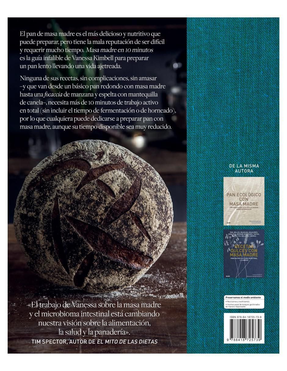 Libro Masa Madre en 10 Minutos de Vanessa Kimbell 2