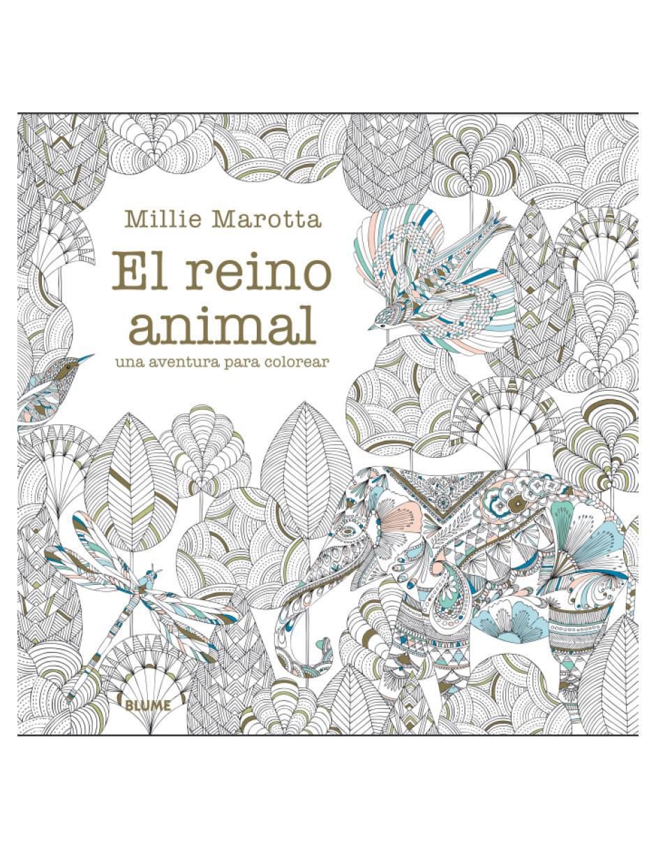 Libro El Reino Animal de Millie Marotta Libro El Reino Animal de Millie Marotta