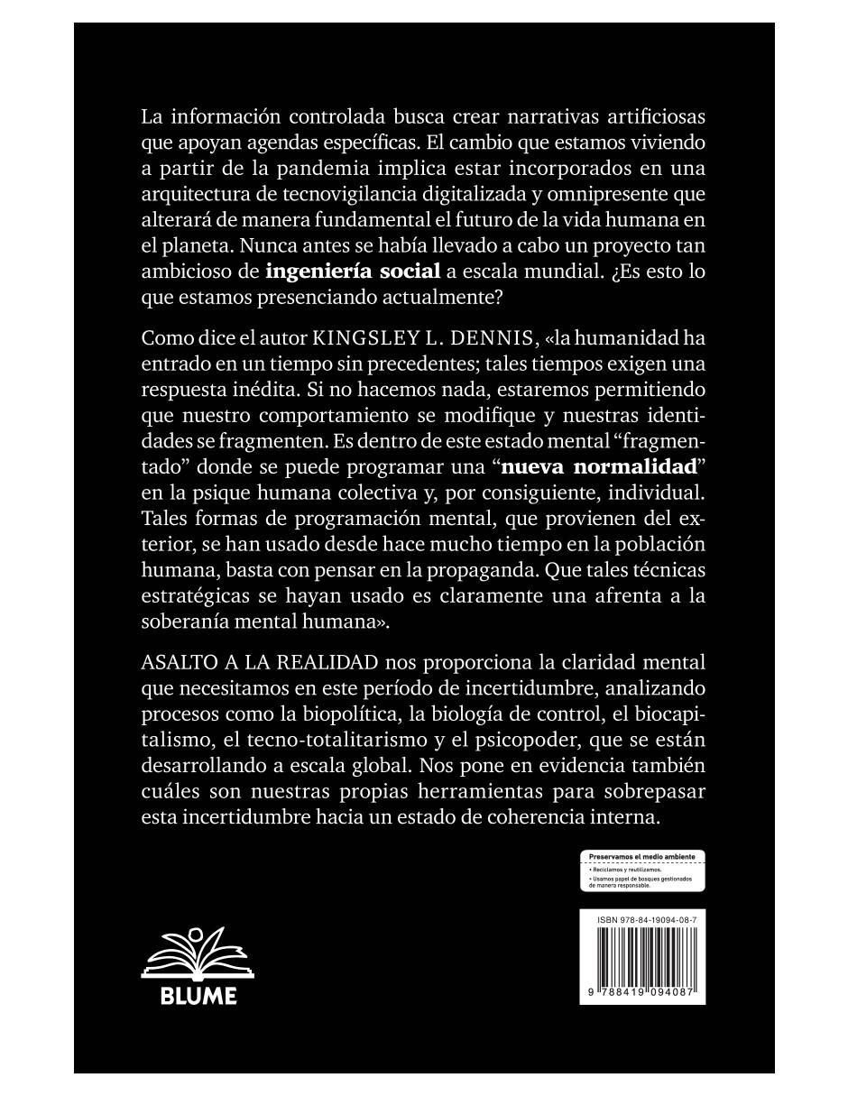 Libro Asalto a la Realidad de Kingsley L. Dennis 2