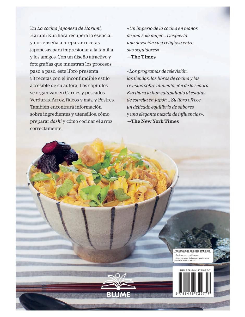 Libro La cocina japonesa de Harumi Kurihara 4