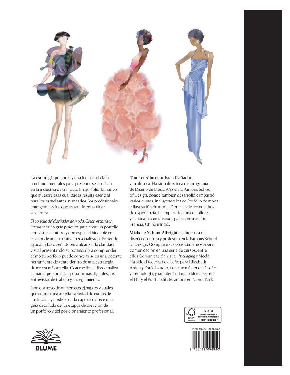 Libro El Portafolio del Diseñador de Moda de Tamara Albu / Michelle Nahum-Albright 2