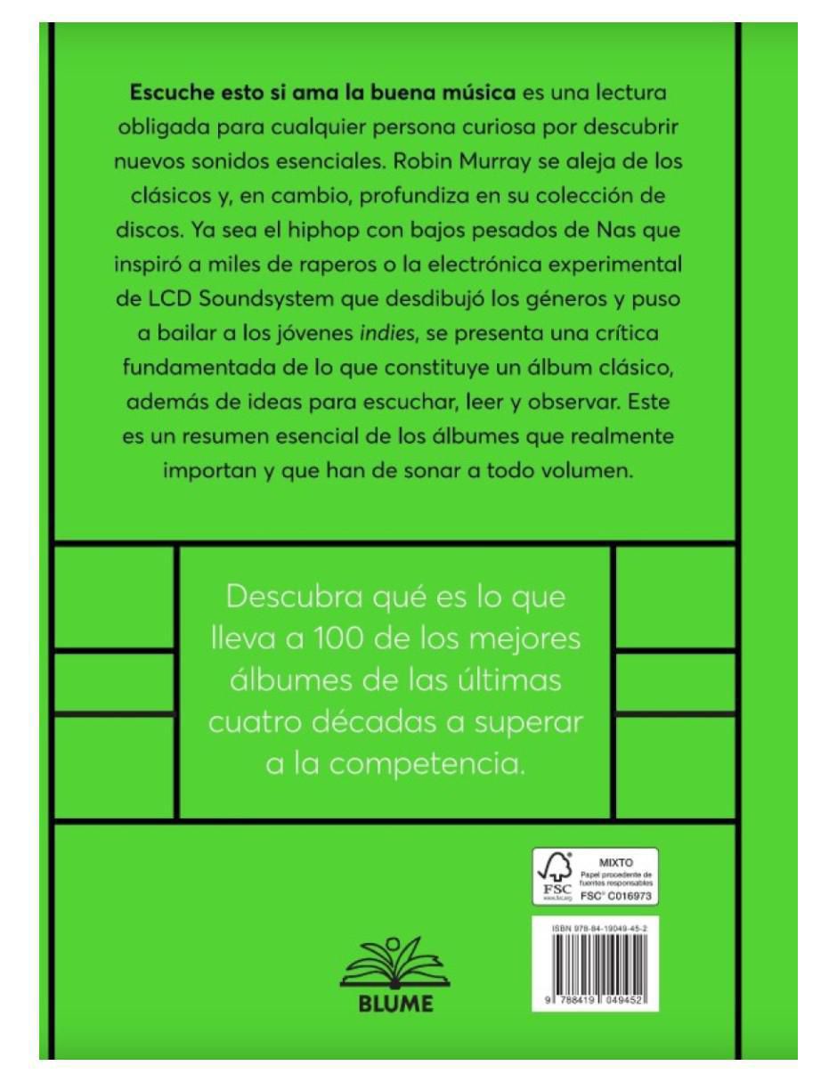 Libro Escuche Esto Si Ama La Buena Música de Robin Murray 2