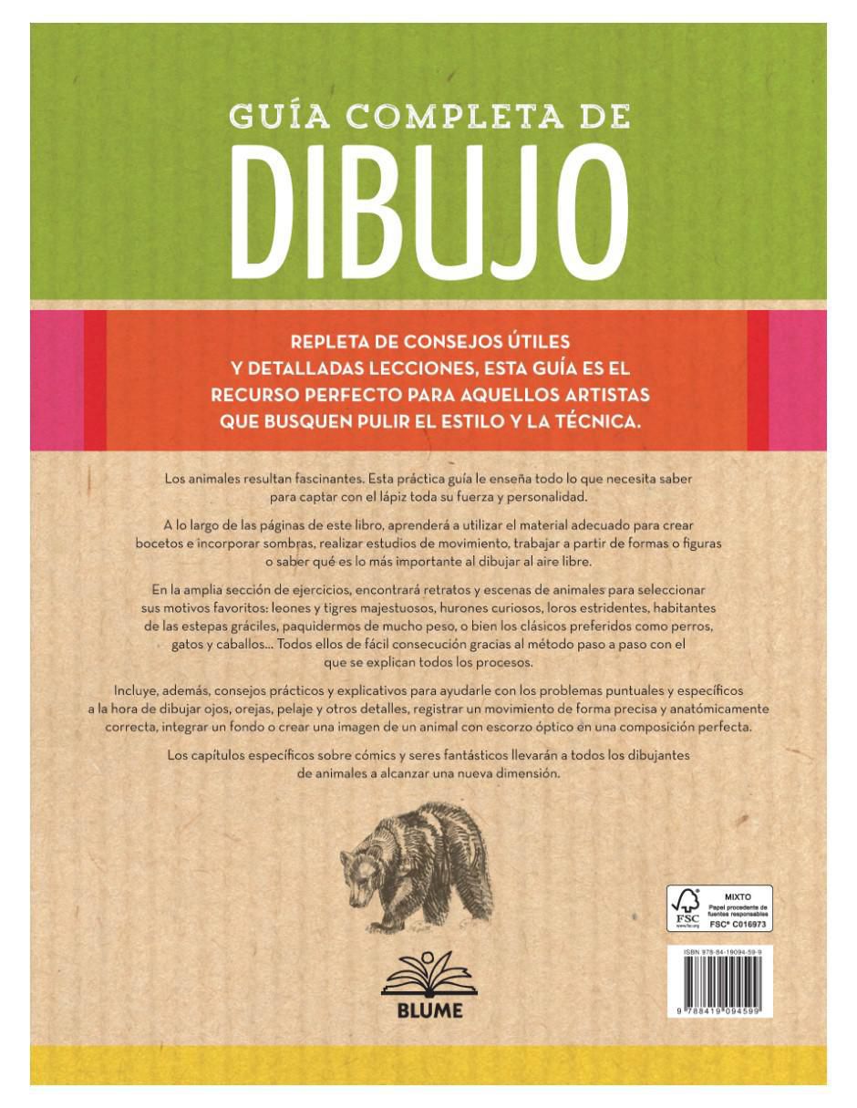 Libro Guía Completa de Dibujo: Animales 2
