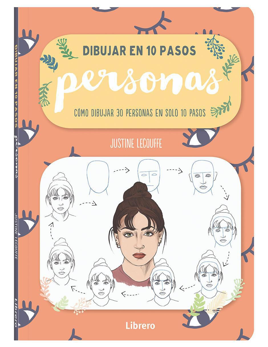 Libro Dibujar Personas en 10 Pasos de Justine Lecouffe 2