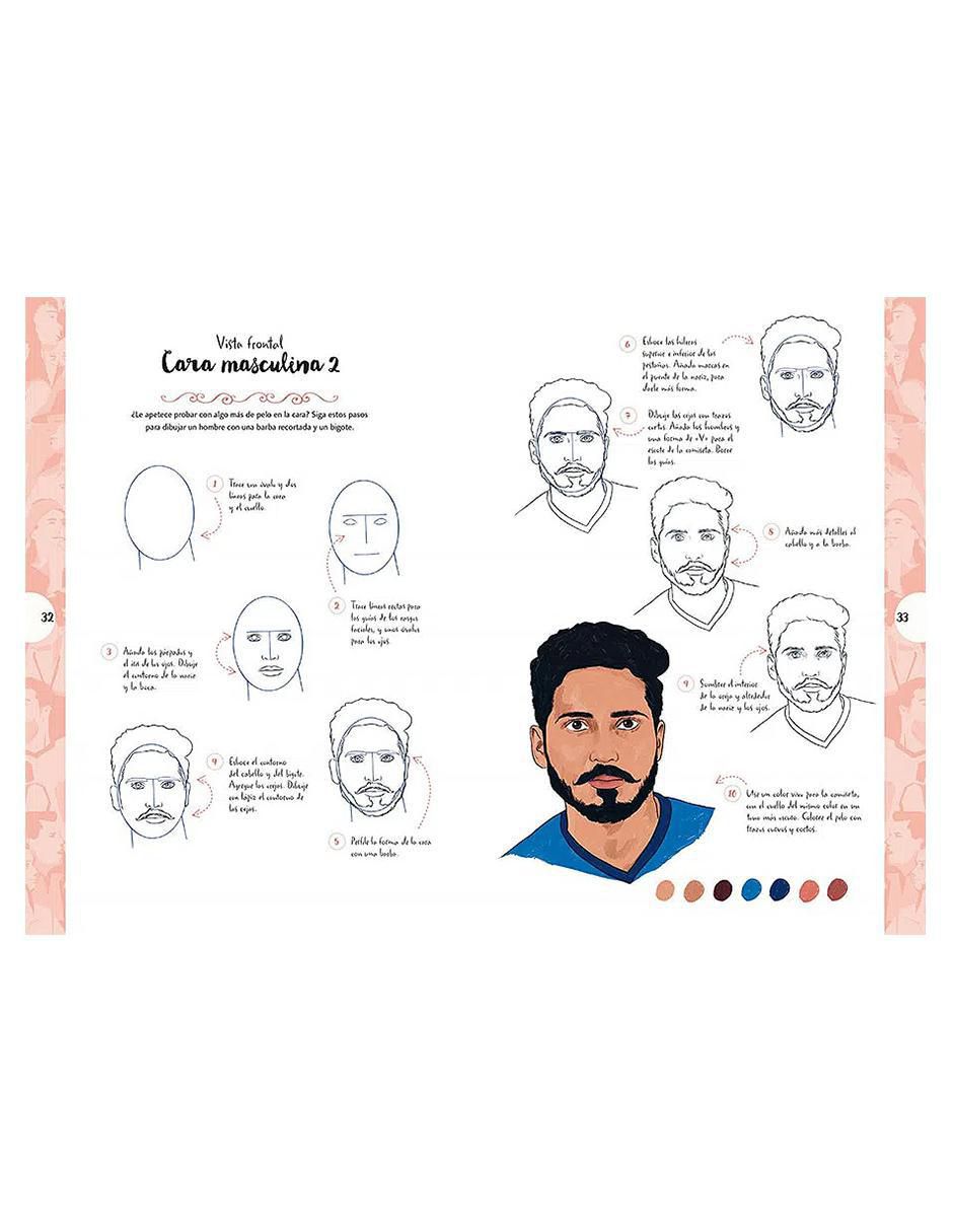 Libro Dibujar Personas en 10 Pasos de Justine Lecouffe 4