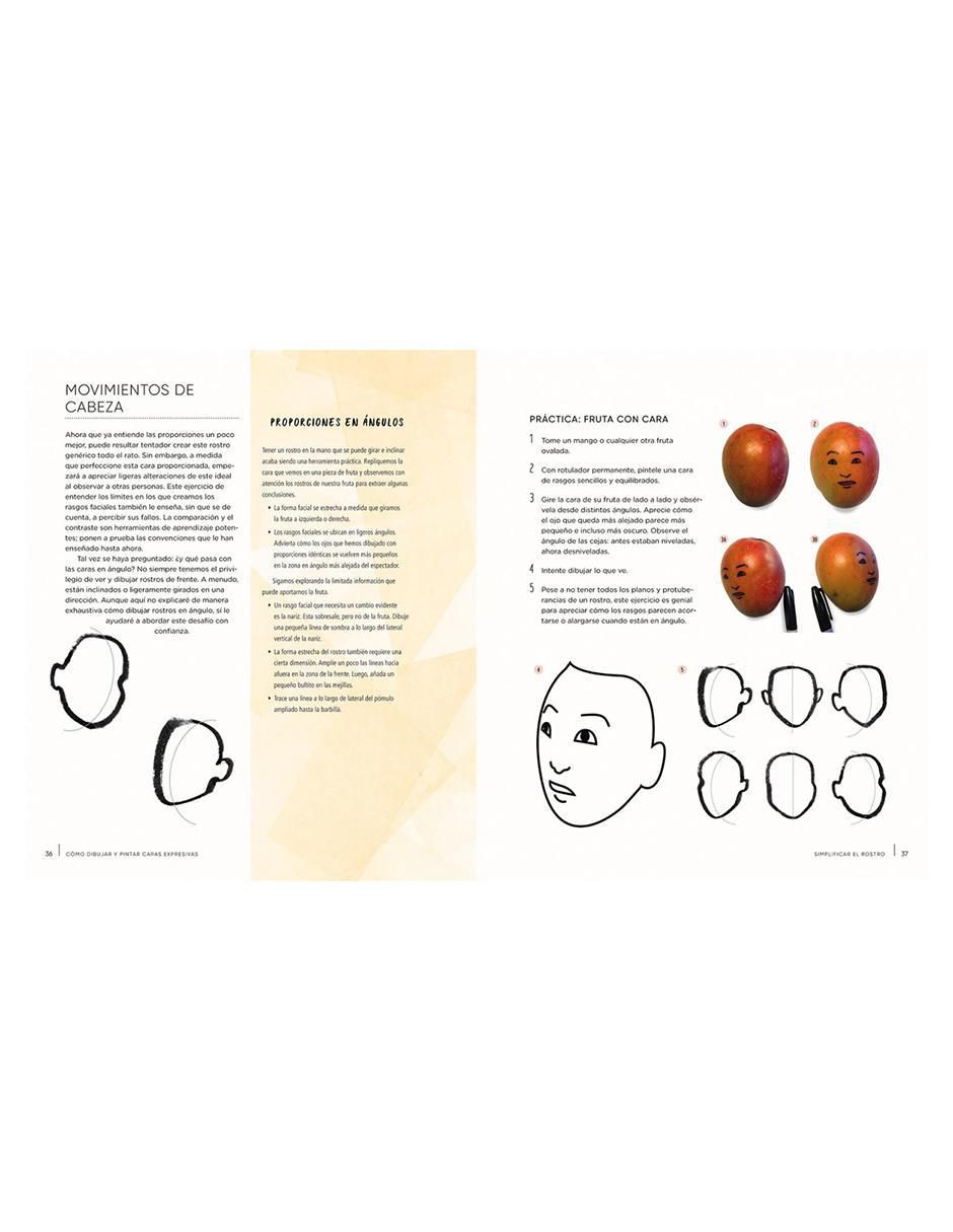 Libro Cómo Dibujar y Pintar Caras Expresivas de Amarilys Henderson 2