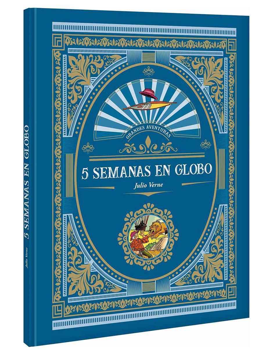 Libro 5 Semanas en Globo de Julio Verne 2