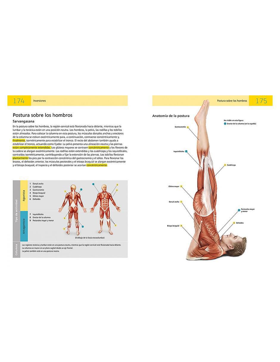 Libro Anatomía del Yoga de Sally Parkes 3
