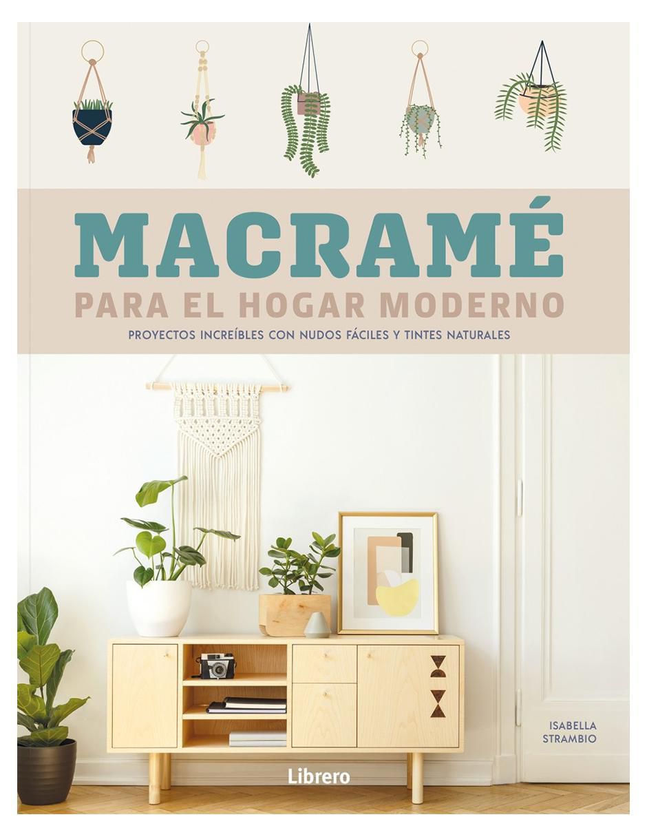 Libro Macramé para el Hogar Moderno de Isabella Strambio
