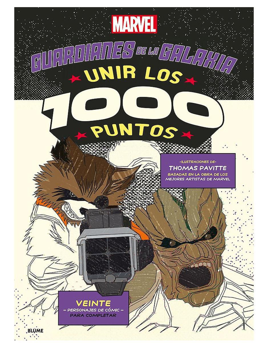 Libro Guardianes de la Galaxia Unir los 1000 puntos de Thomas Pavitte
