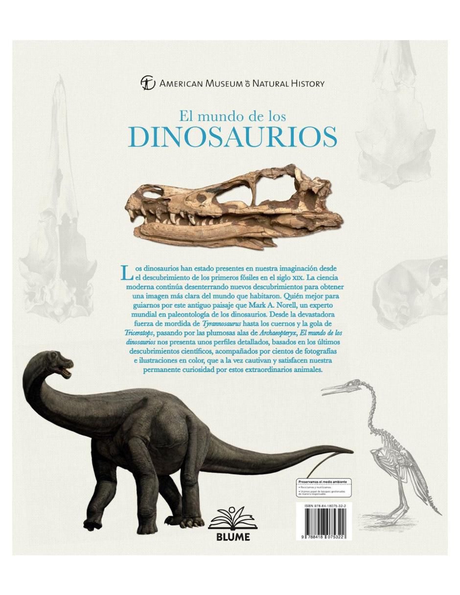 Libro El Mundo de los Dinosaurios de Dr. Mark A. Norell 2