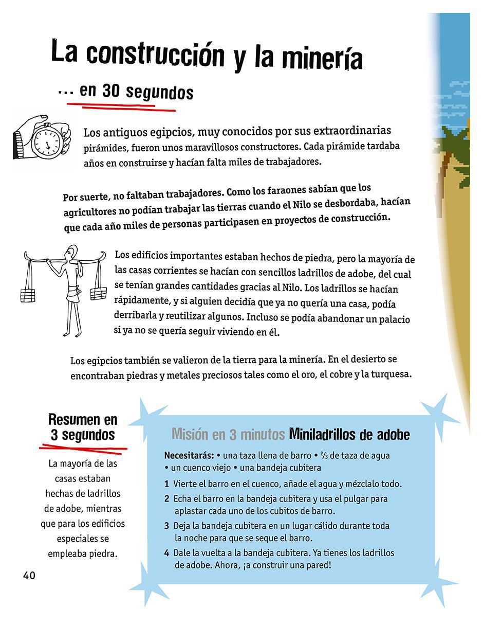 Libro El Antiguo Egipto En 30 Segundos de Cath Senker / Jacquelyn Williamson / Melvyn Evans 2