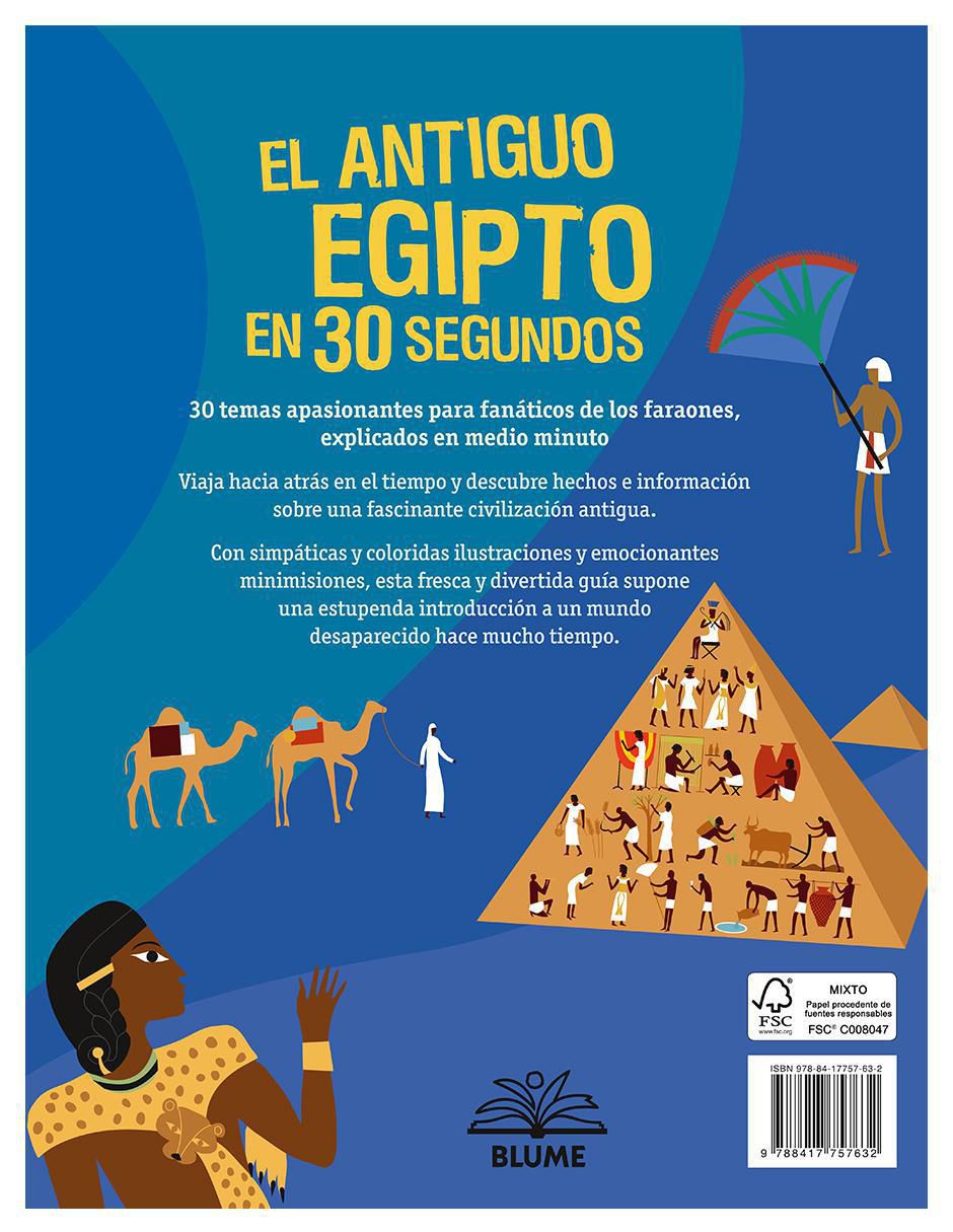 Libro El Antiguo Egipto En 30 Segundos de Cath Senker / Jacquelyn Williamson / Melvyn Evans 3