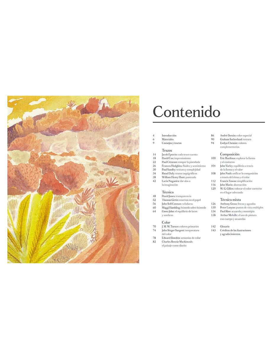 Libro Acuarela: Métodos y estilos de David Chandler 2