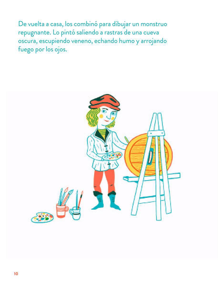 Libro Pequeños relatos de grandes historias: Leonardo Da Vinci de Isabel Thomas / Katja Spitzer 3