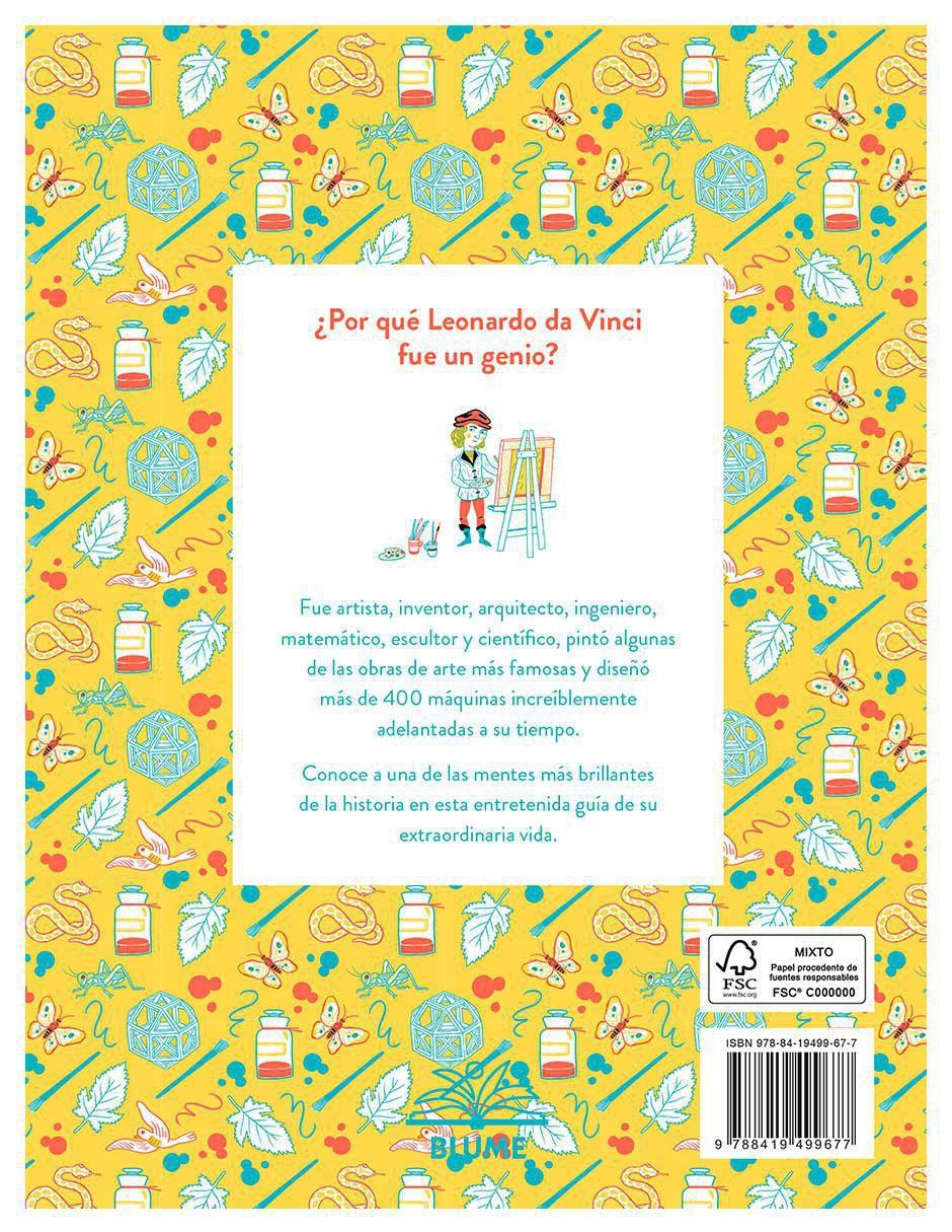 Libro Pequeños relatos de grandes historias: Leonardo Da Vinci de Isabel Thomas / Katja Spitzer 4