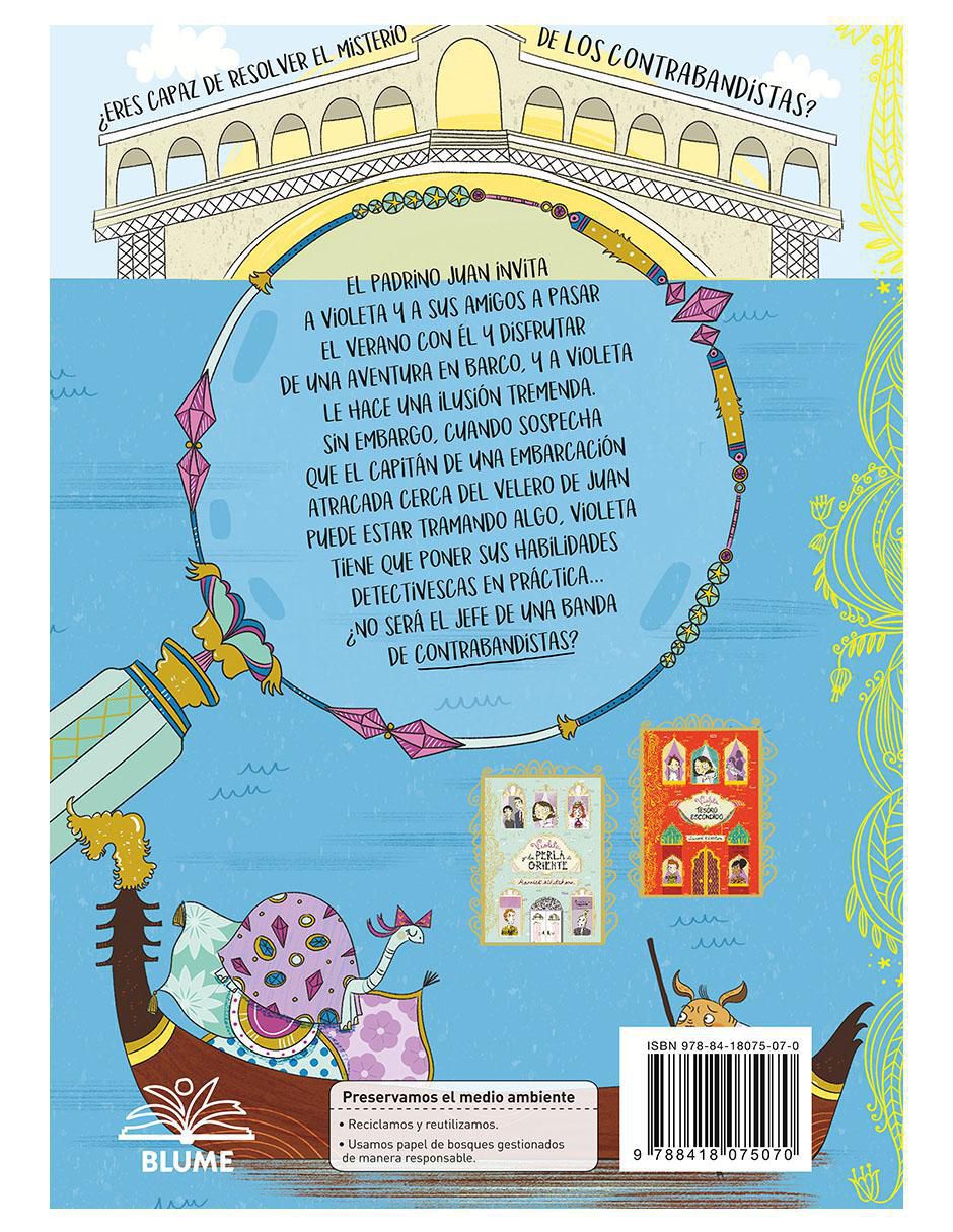 Libro Violeta y Los Vontrabandistas de Harriet Whitehorn / Becka Moor 5