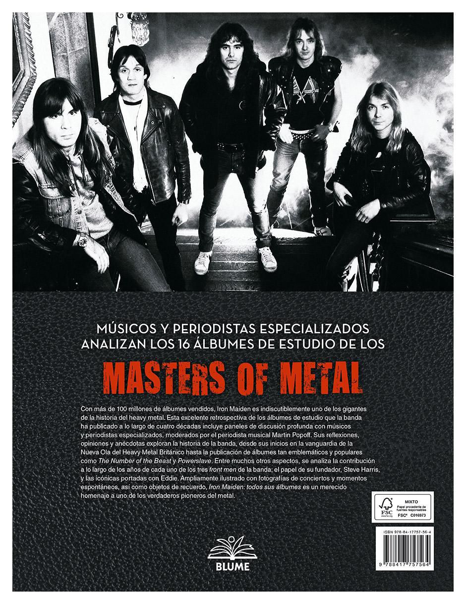 Libro Iron Maiden: Todos Dus Álbumes de Martin Popoff 4