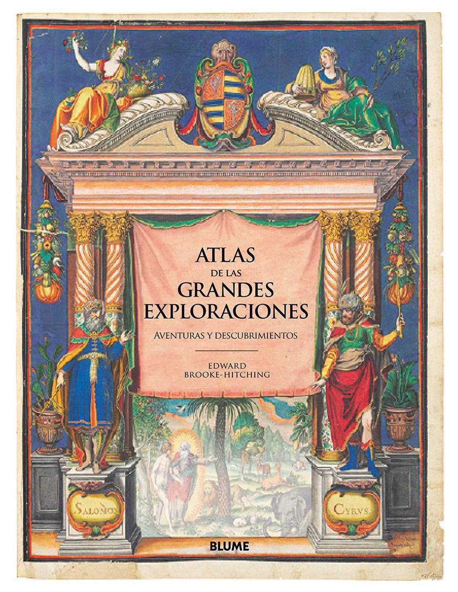 Libro Atlas de Las Grandes Exploraciones de Edward Brooke-Hitching 2